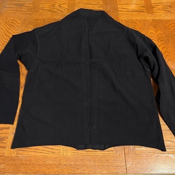 Pyer Moss Oversized Artsy Black High Neck Top Sz XS - Picture 2 of 13